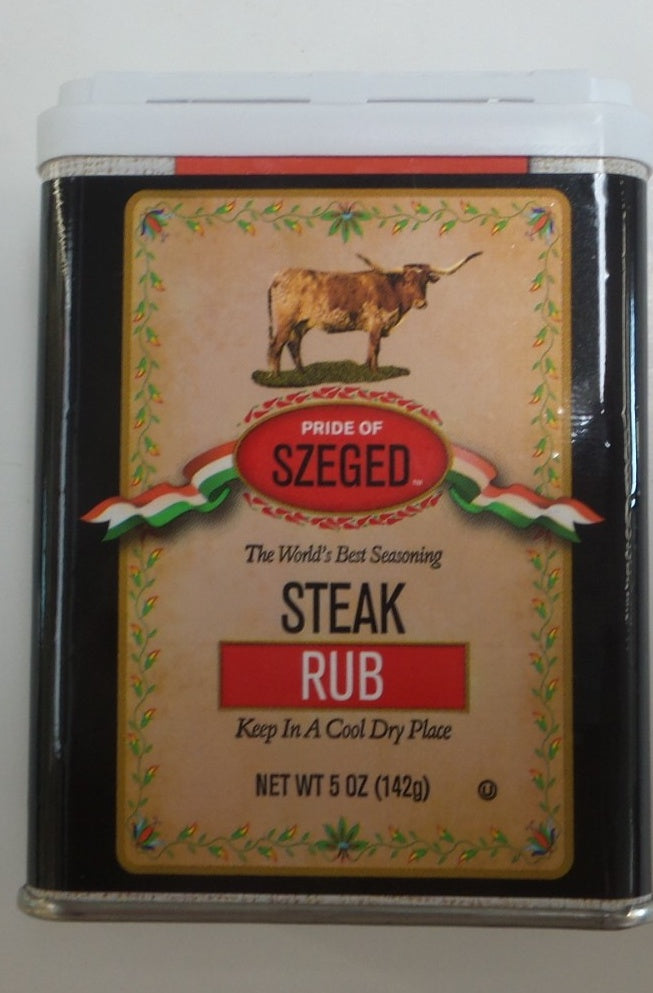Szeged Steak Rub, 5.00 oz (142g)