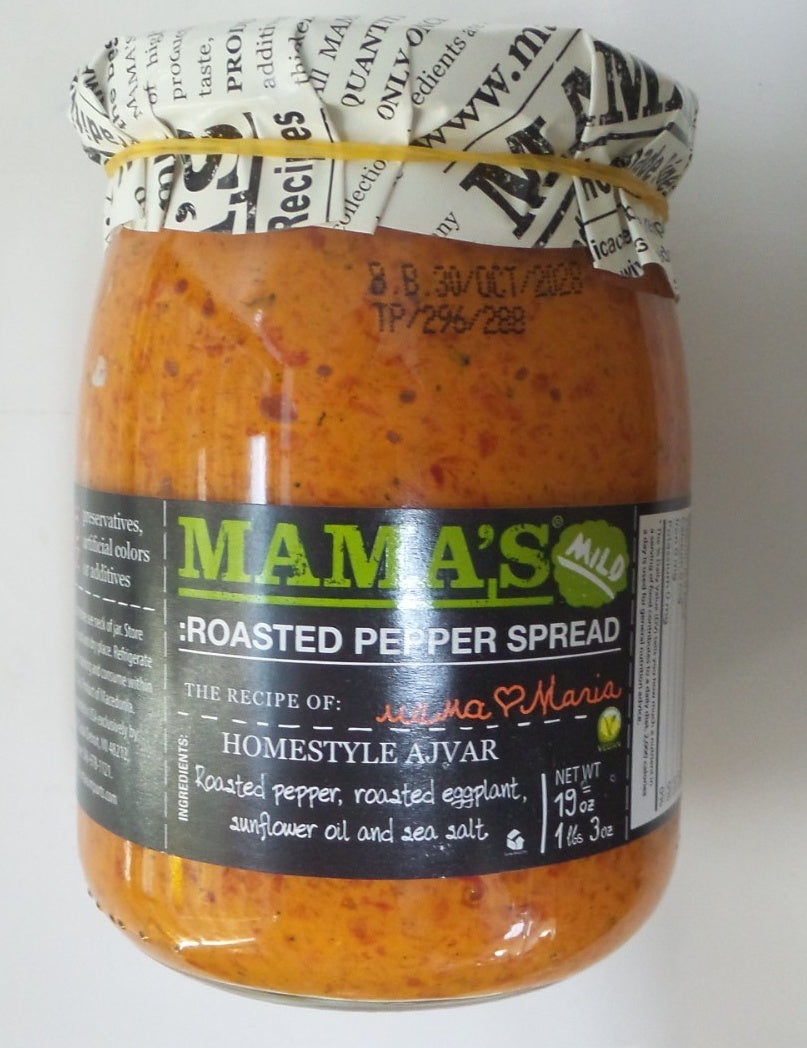 Mama's Ajvar Mild, 19.0 oz (539g)