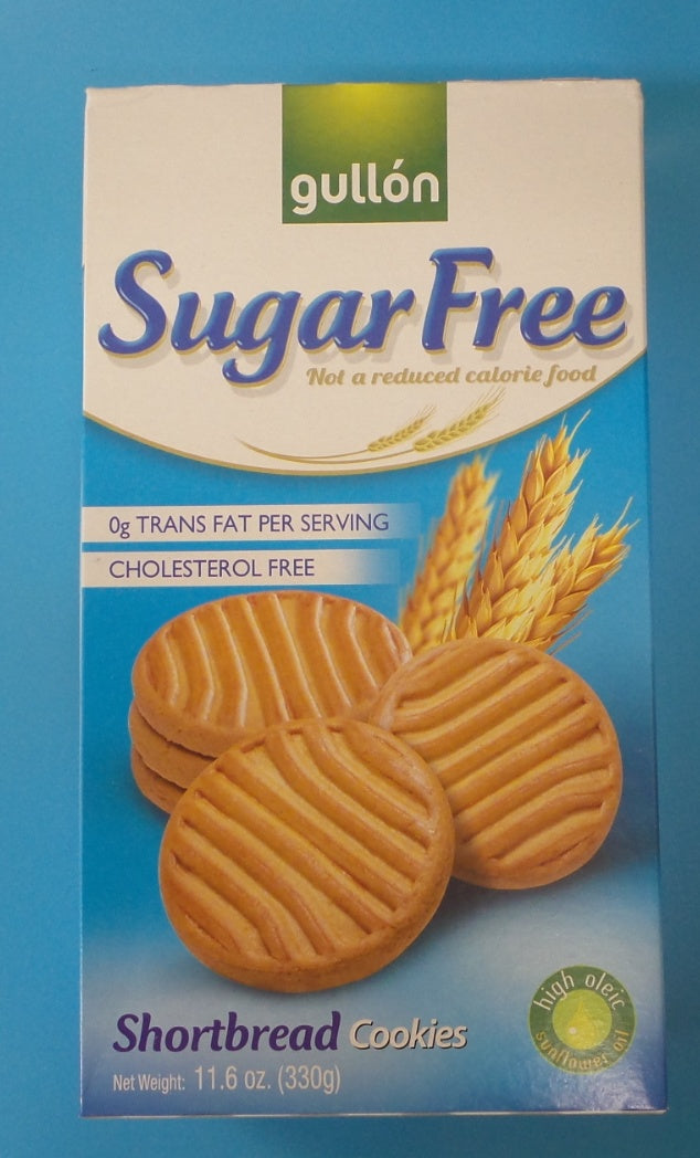 Gullón Sugar Free Shortbread Cookies, 11.6 oz (330g)