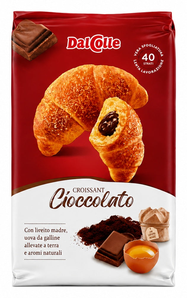Dal Colle Croissant Cioccolato, 7.9 oz (225g)