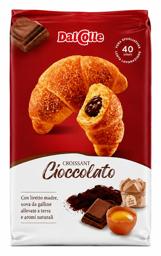 Dal Colle Croissant Cioccolato, 7.9 oz (225g)