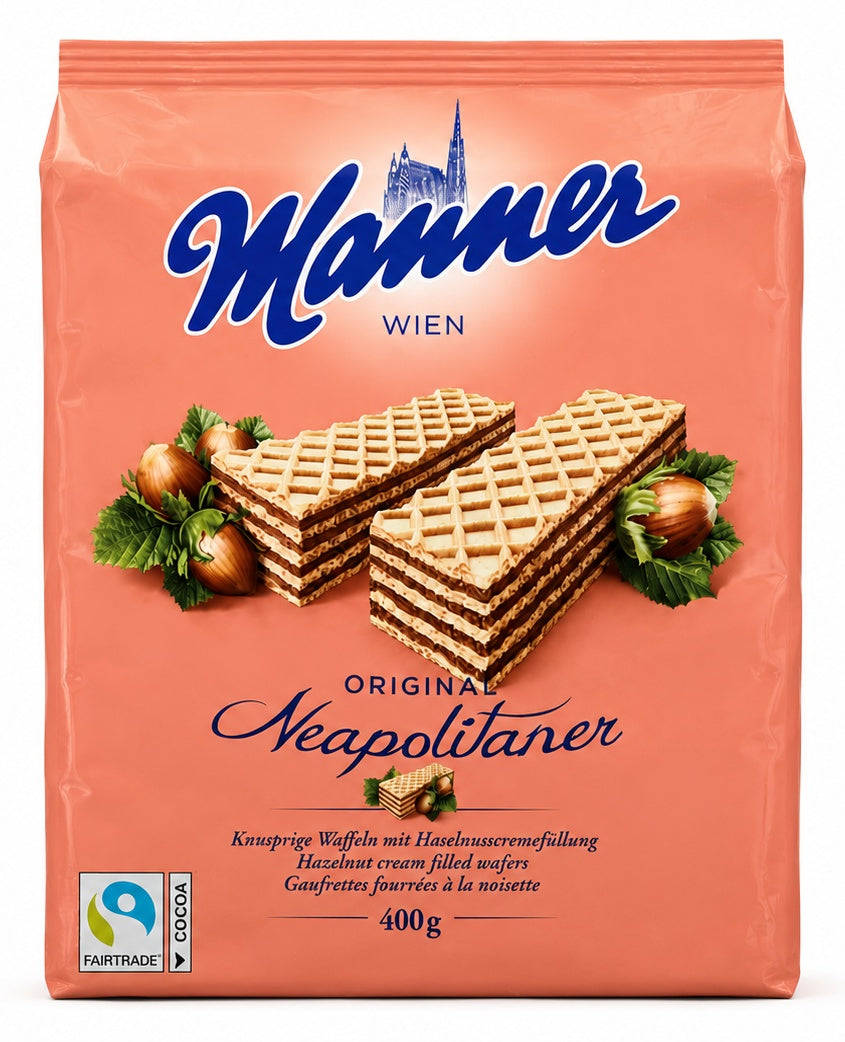 Manner Original Neapolitaner, 14 oz (400g)