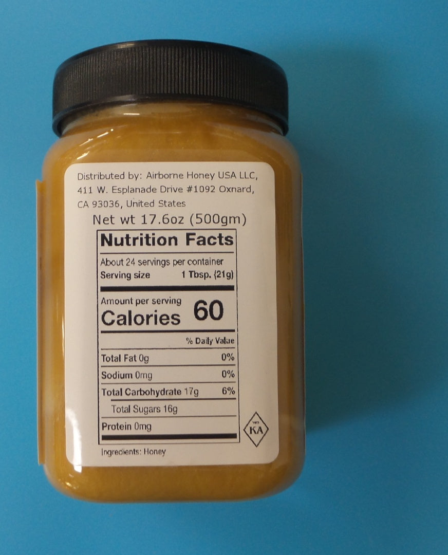 Airborne Thyme Honey, 17.6 oz (500g)