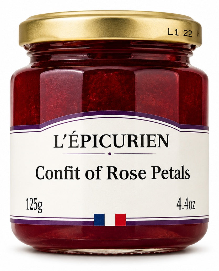 L’Épicurien Confit of Rose Petals – 125g