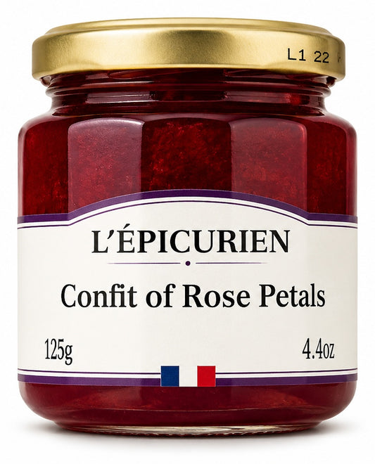 L’Épicurien Confit of Rose Petals – 125g