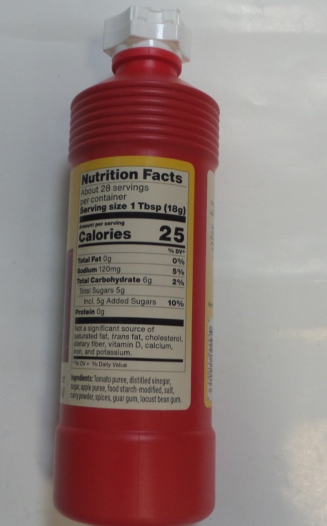 Zeisner Curry Ketchup -Traditional German Recipe, 17.5 oz (496g)