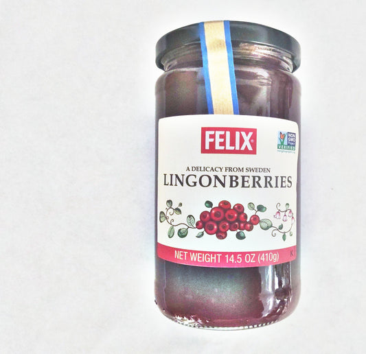 Felix Lingonberries, 14.5 oz (410g)