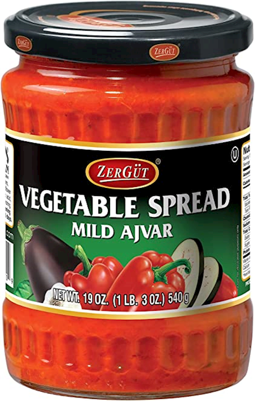 Zer Gut Ajvar Mild, 19 oz (539g)