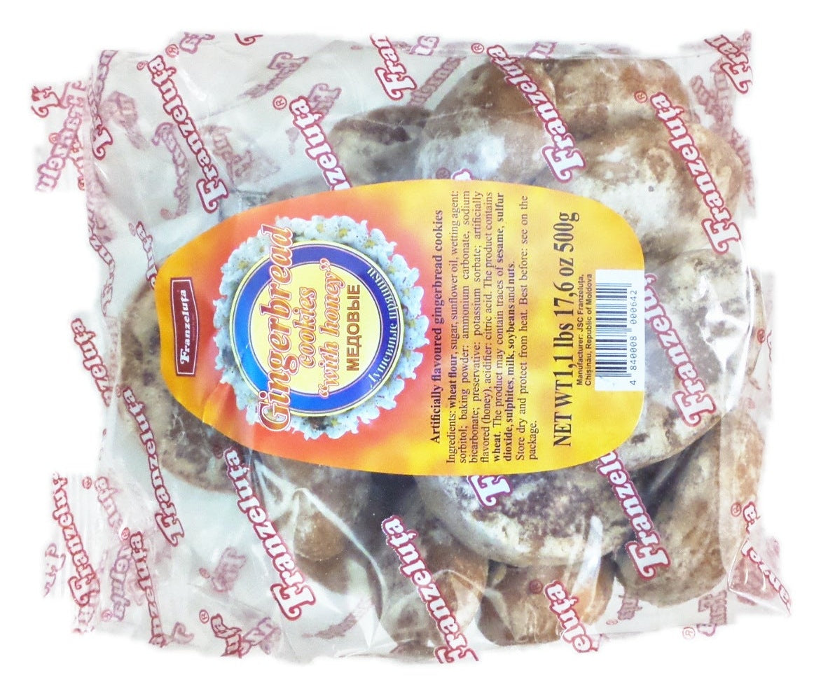 Franzeluta Honey Gingerbread Cookies, 1.1 lb (500g)