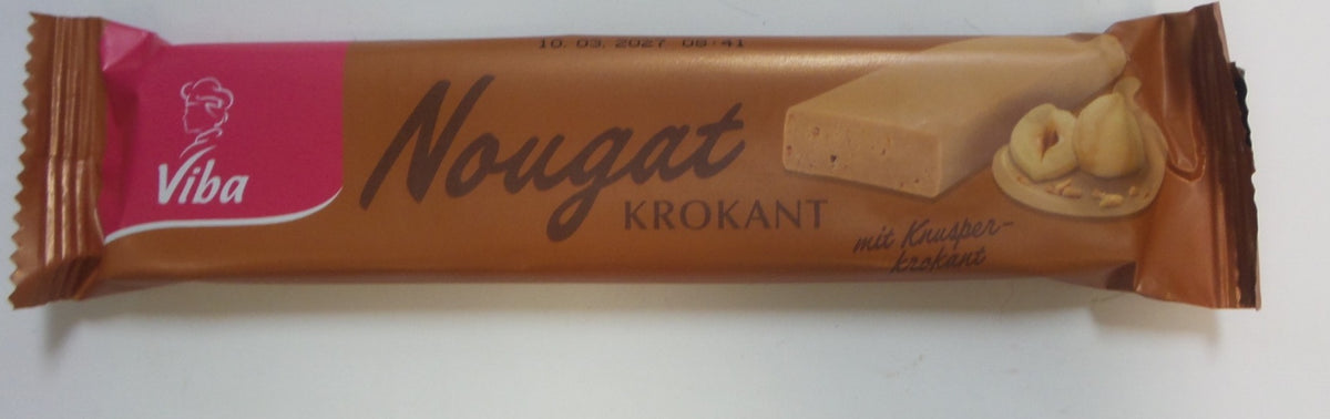 Viba Praline Nougat / Krokant, 2.65 oz (75g)