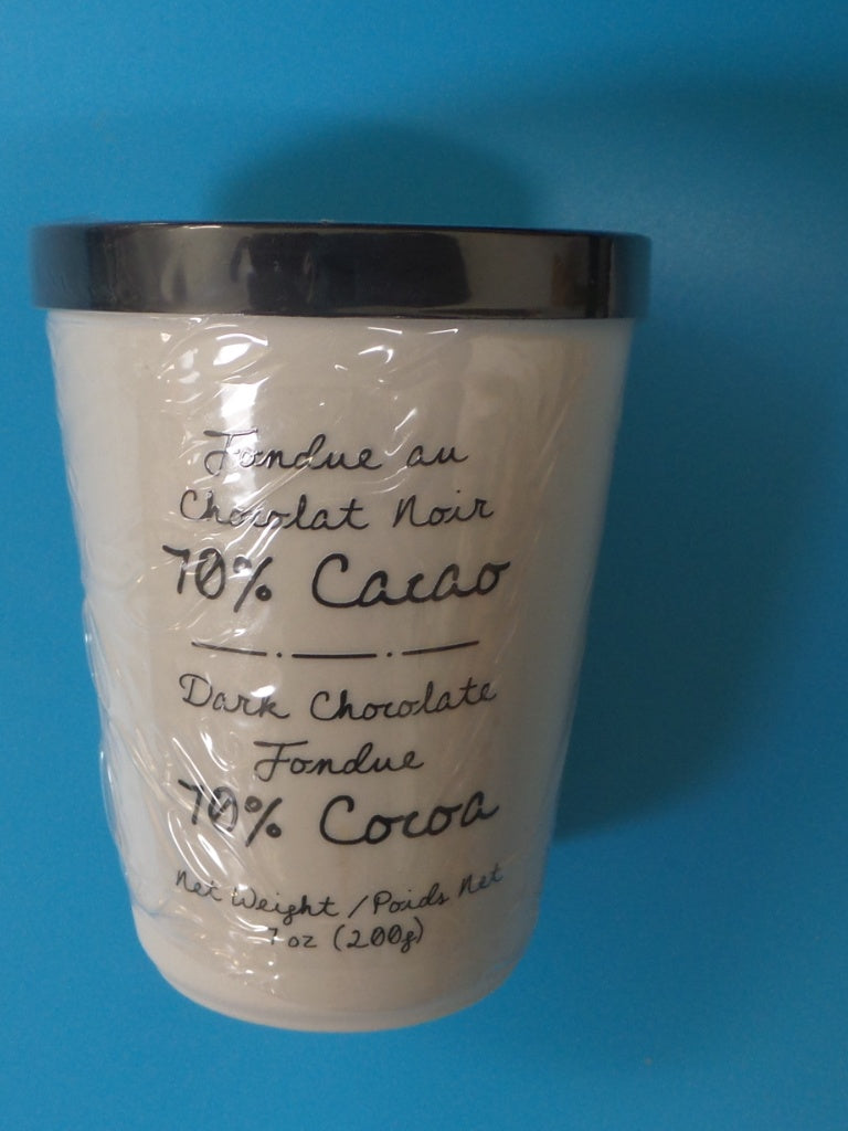 Dark Chocolate Fondue 70% Cocoa, 7 oz (200g)