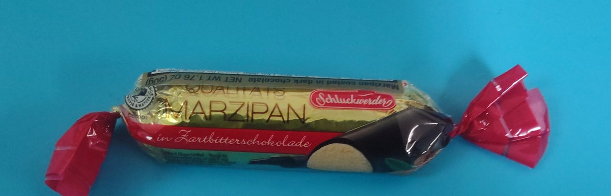 Schluckwerder Marzipan Loaf in Dark Chocolate, 1.76 oz (50g)