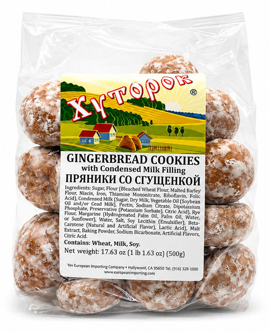 Gingerbread Cookies with Condensed Milk Filling – 500g