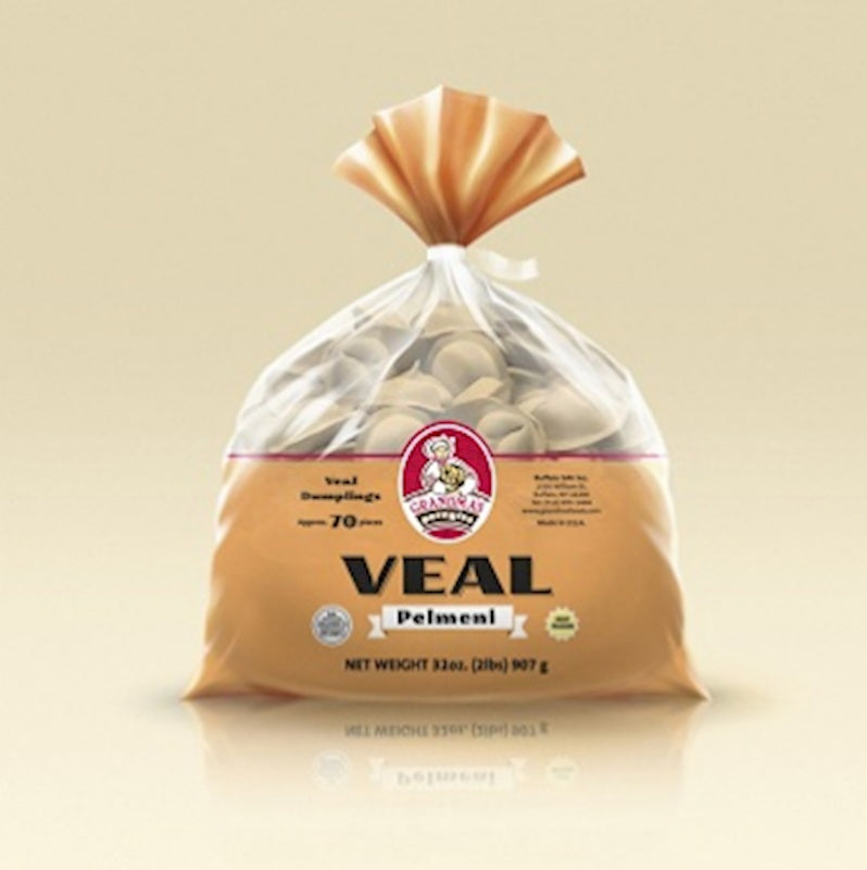 Grandma's Veal Pelmeni, 2 lb (907g)