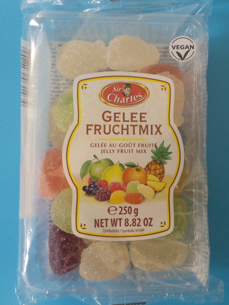 Gelee Fruchtmix Vegan Jelly Fruit Mix, 8.82 oz (250g)