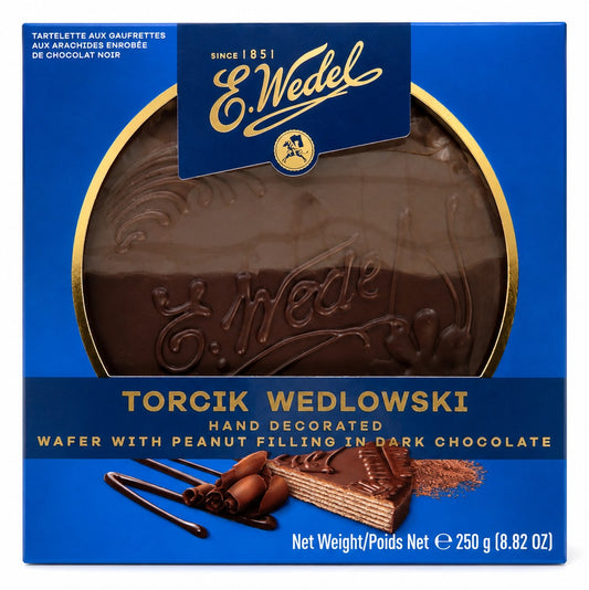 E. Wedel Torcik Wedlowski Wafer Torte, 8.82 oz (250g)