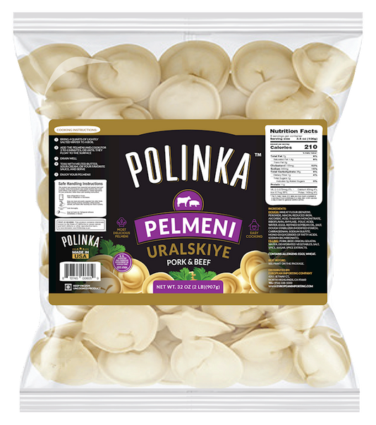 Polinka Uralskiye Pelmeni, 2 lb (907g)