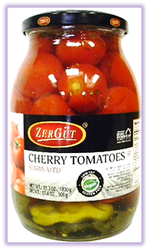 Zer Gut Sour Cherry Tomatoes Marinated, 35 oz (992g)