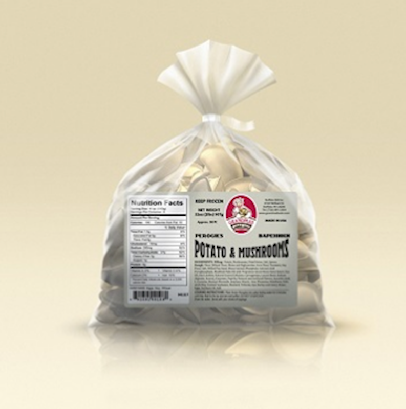 Grandma's Potato & Mushroom Perogies, 2 lb (907g)