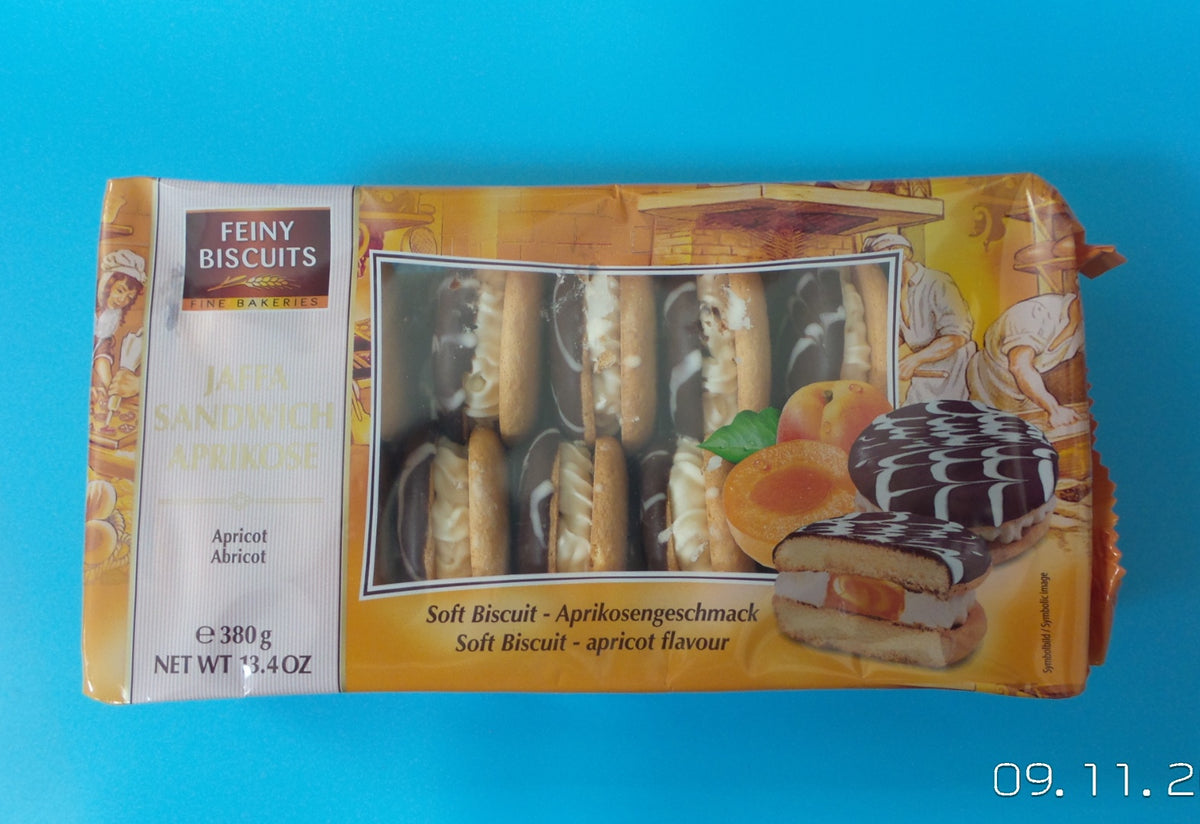 Feiny Biscuits Soft Biscuit Apricot, 13.4 oz (380g)