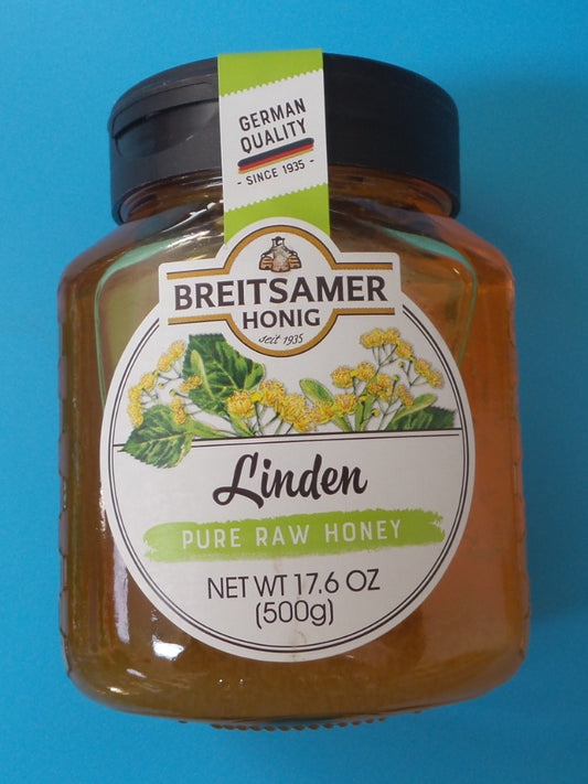Breitsamer Pure Raw Linden Honey (500g)
