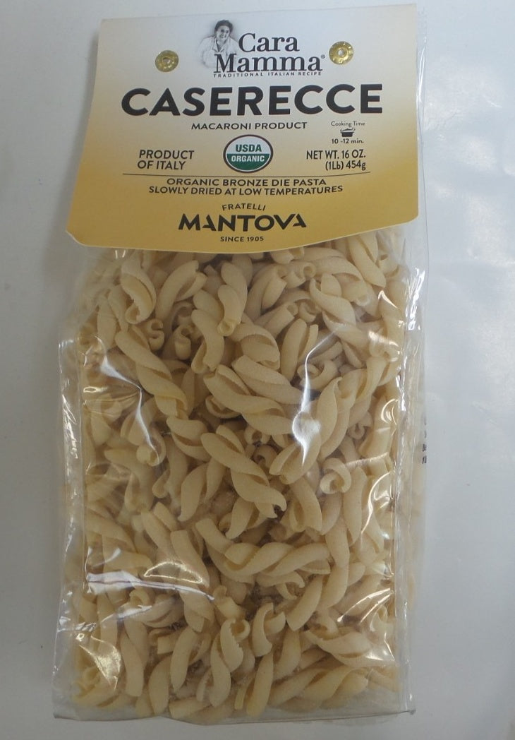 Cara Mamma Organic Caserecce Pasta, 16 oz (454g)