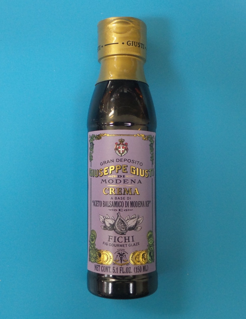 Giuseppe Giusti Balsamic Glaze with Fig, 5.1 fl oz (150ml)