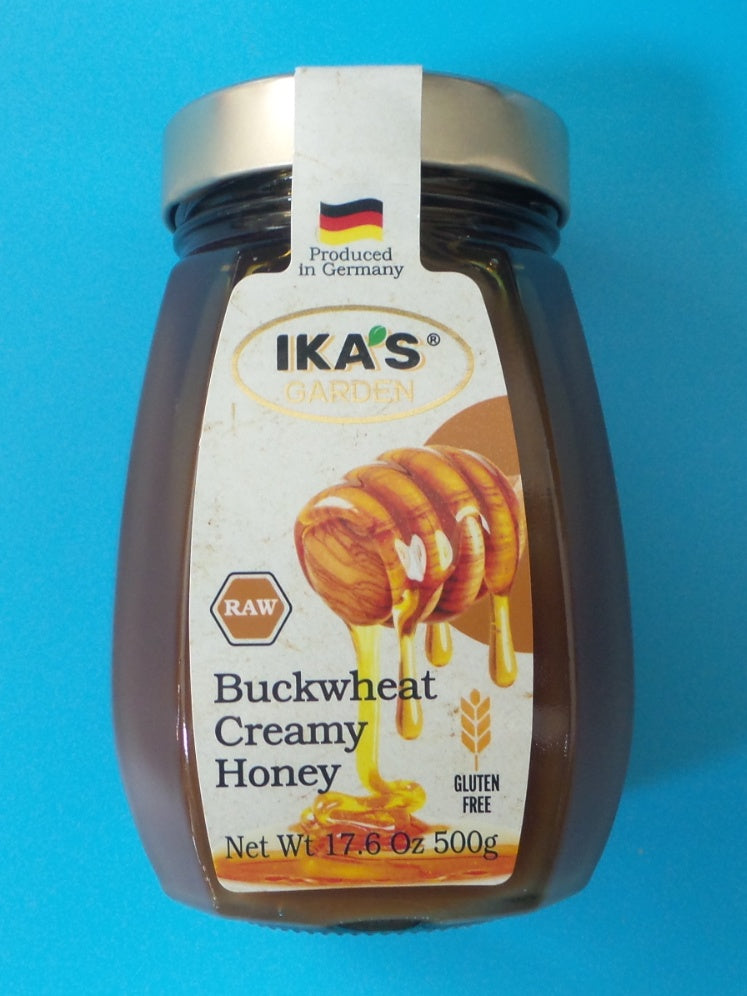 Ika's Buckwheat Creamy Honey, 17.6 oz (500g)