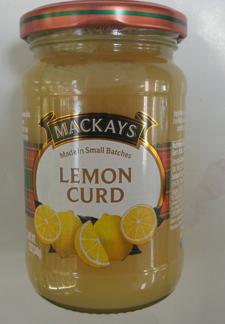 Mackays Lemon Curd, 12.0 oz (340g)