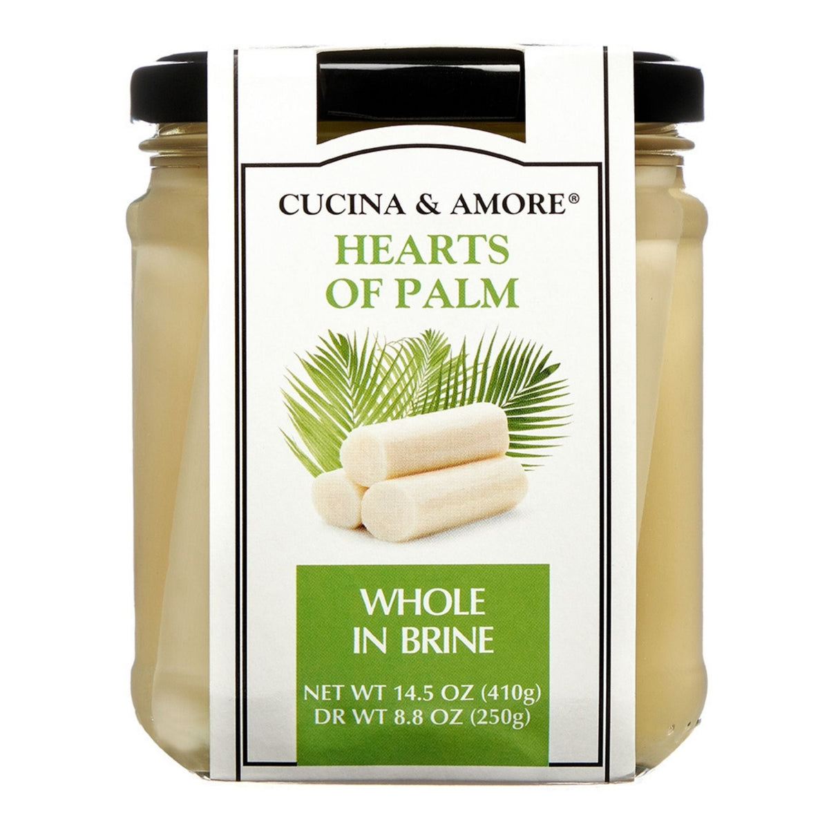 Cucina & Amore Hearts of Palm, 14.5 oz (411g)