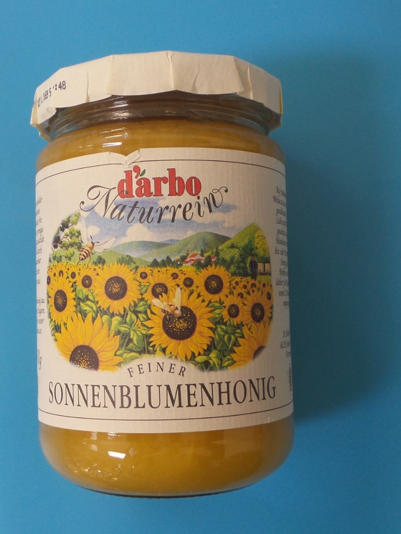 d'arbo Sonnenblumenhonig Sunflower Honey, 17.6 oz (500g)