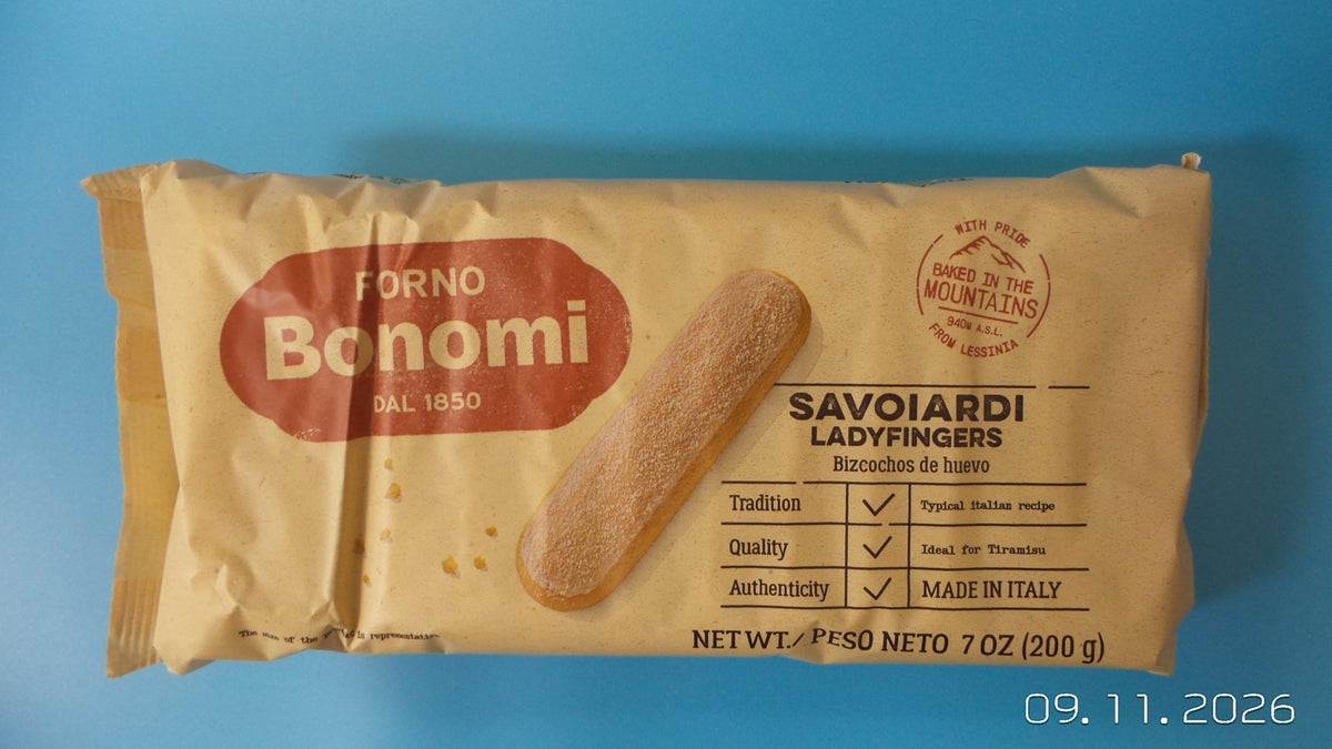 Forno Bonomi Savoiardi Ladyfingers, 7 oz (200g)