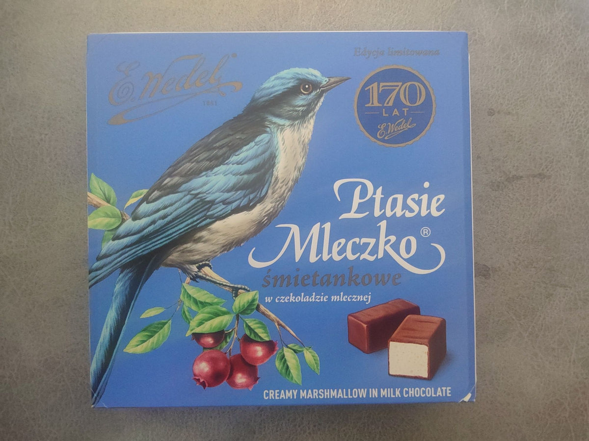 Wedel Bird Milk Creamy / Śmietankowe in Milk Chocolate, 12.0 oz (340g) — front