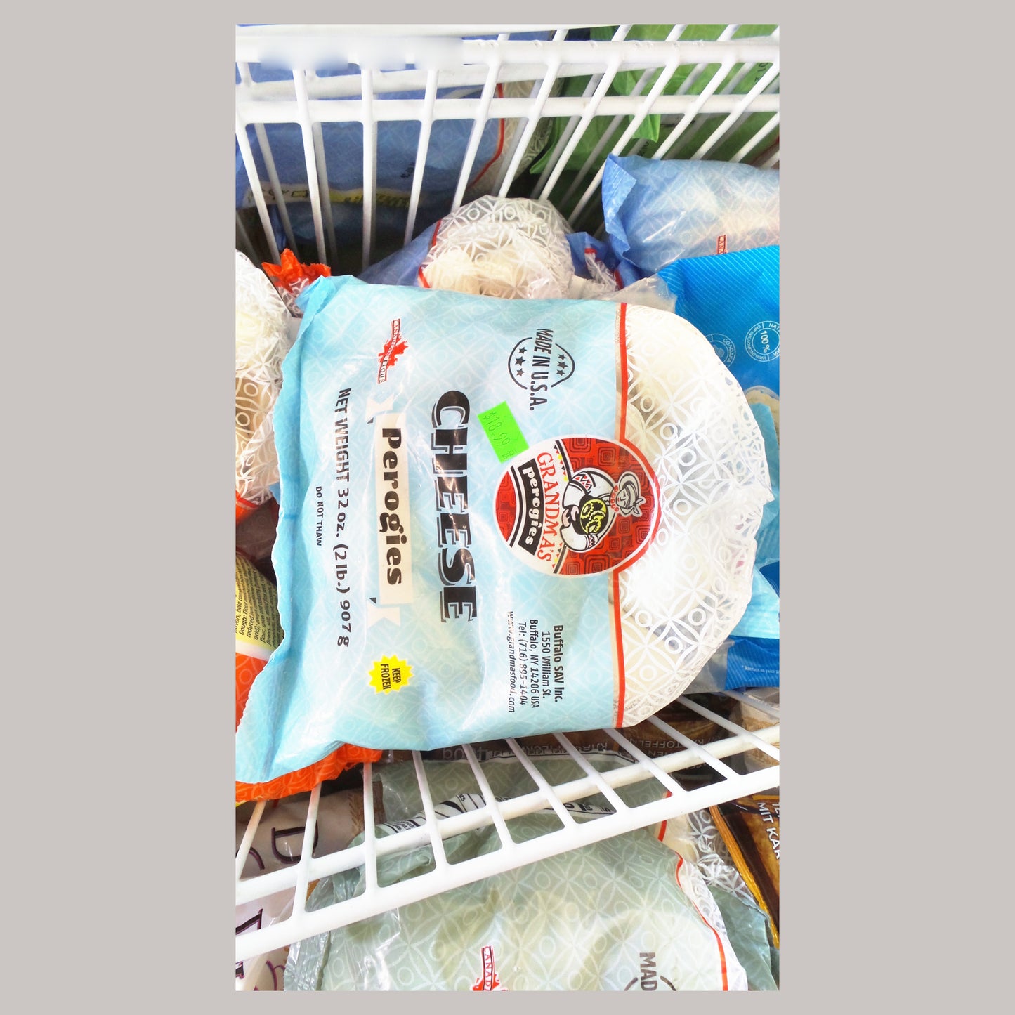 Grandma's Cheese Perogies, 2 lb (907g)