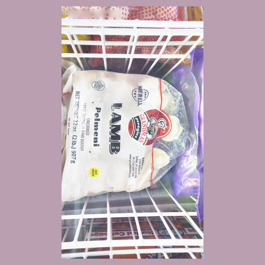 Grandma's Lamb Pelmeni, 2 lb (907g)