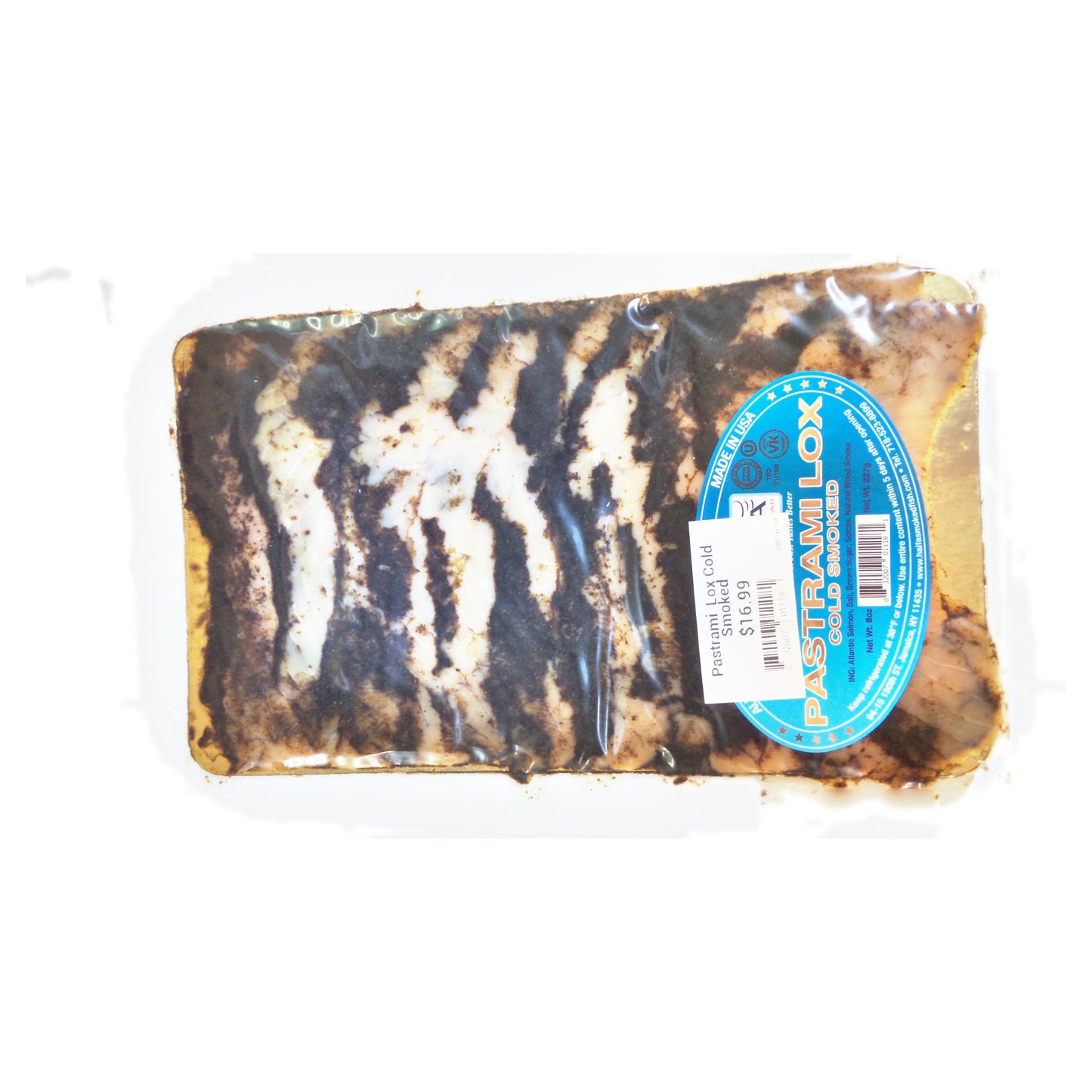 Haifa Pastrami Lox Cold Smoked, 8 oz (227g)