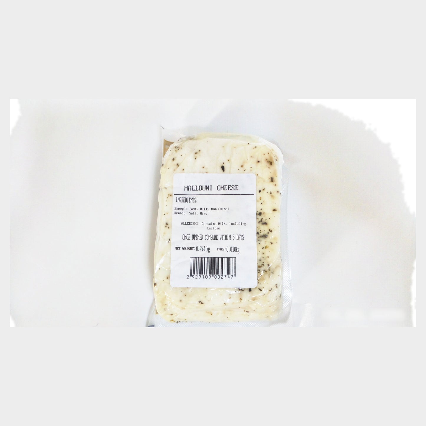 Halloumi Cheese with Mint, Sheep's and Goat's Milk