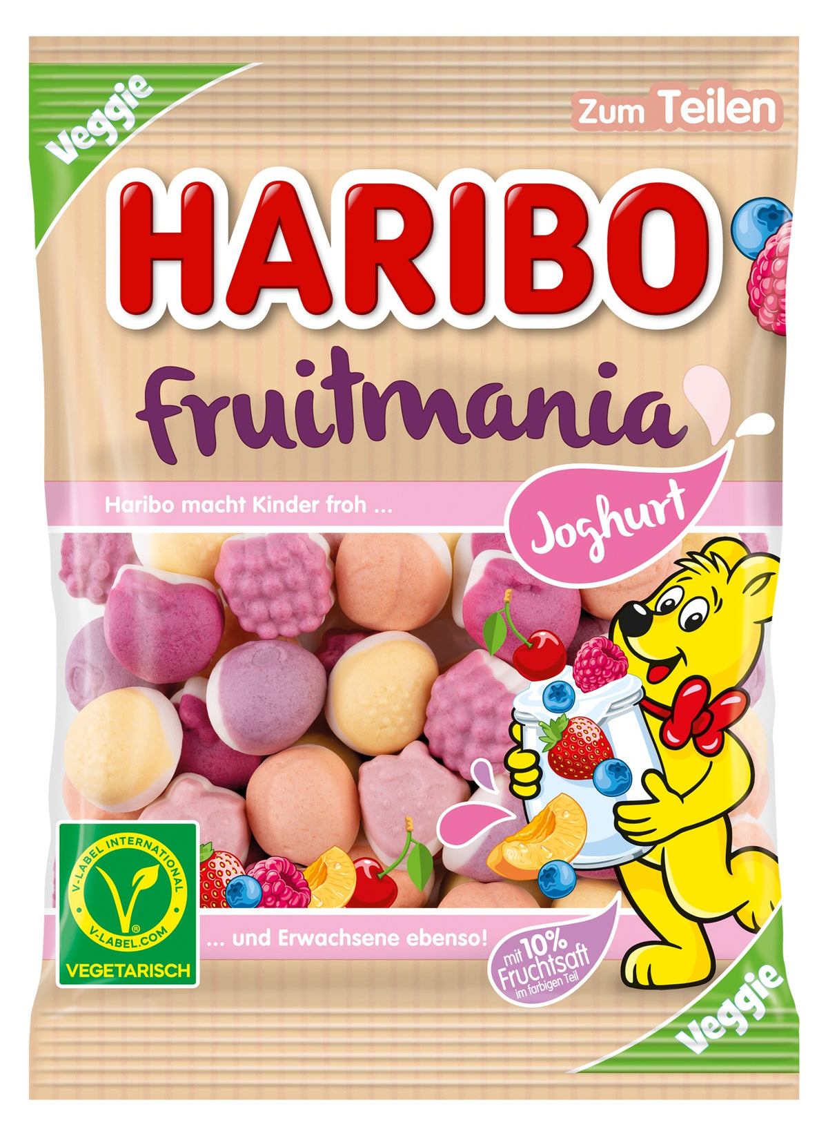 Haribo Fruitmania Joghurt, 5.64 oz (160g)