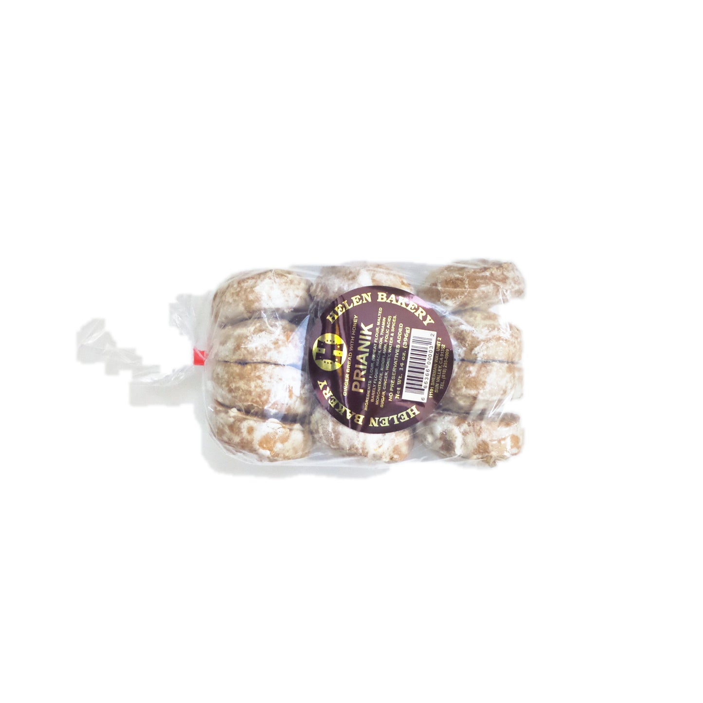Helen Bakery Prianik Honey Gingerbread, 14 oz (396g)