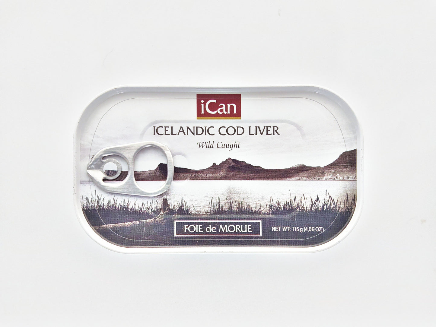 iCan Cod Liver in Own Oil, 4.06 oz (115g)