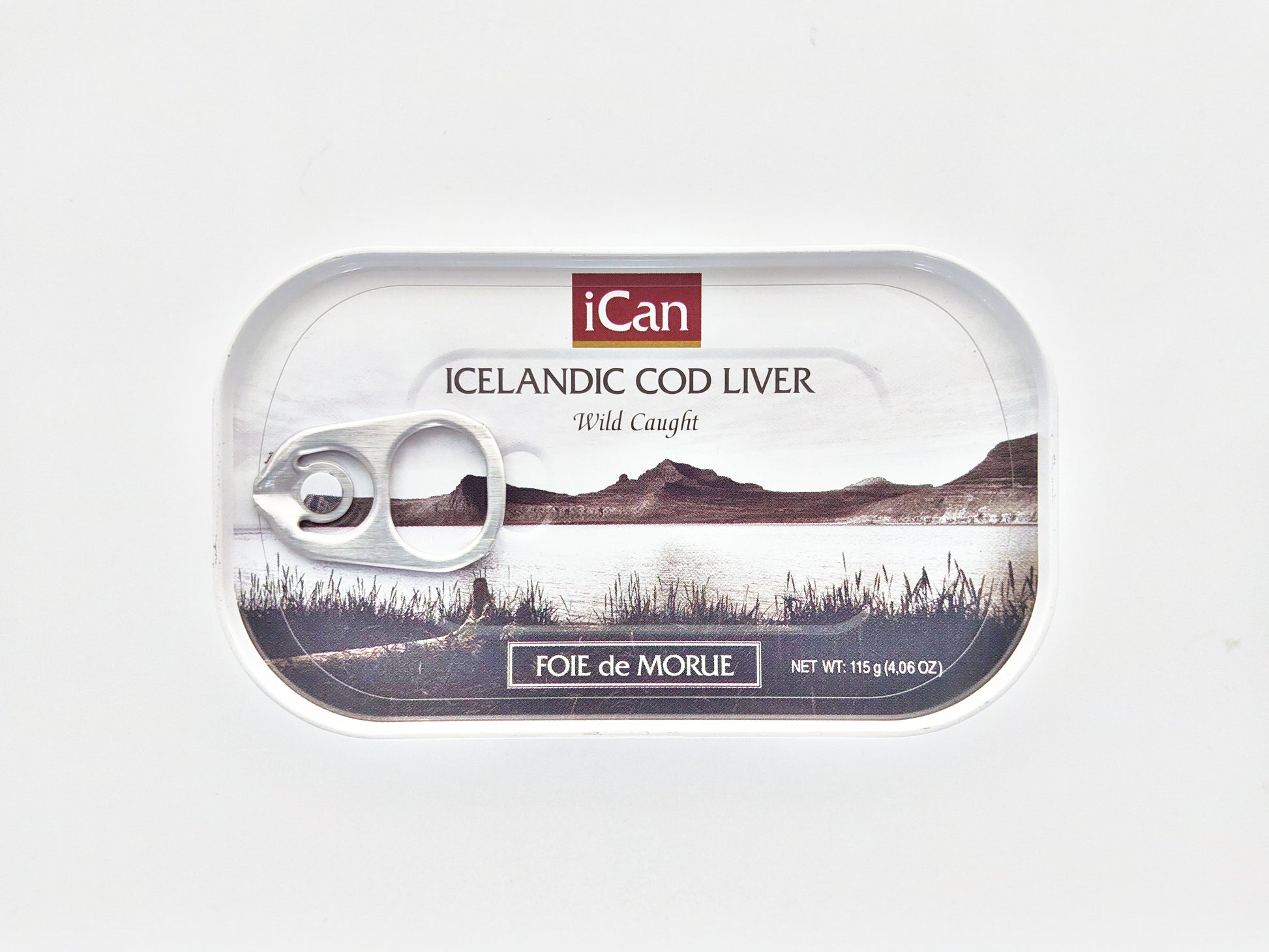 iCan Cod Liver in Own Oil, 4.06 oz (115g)