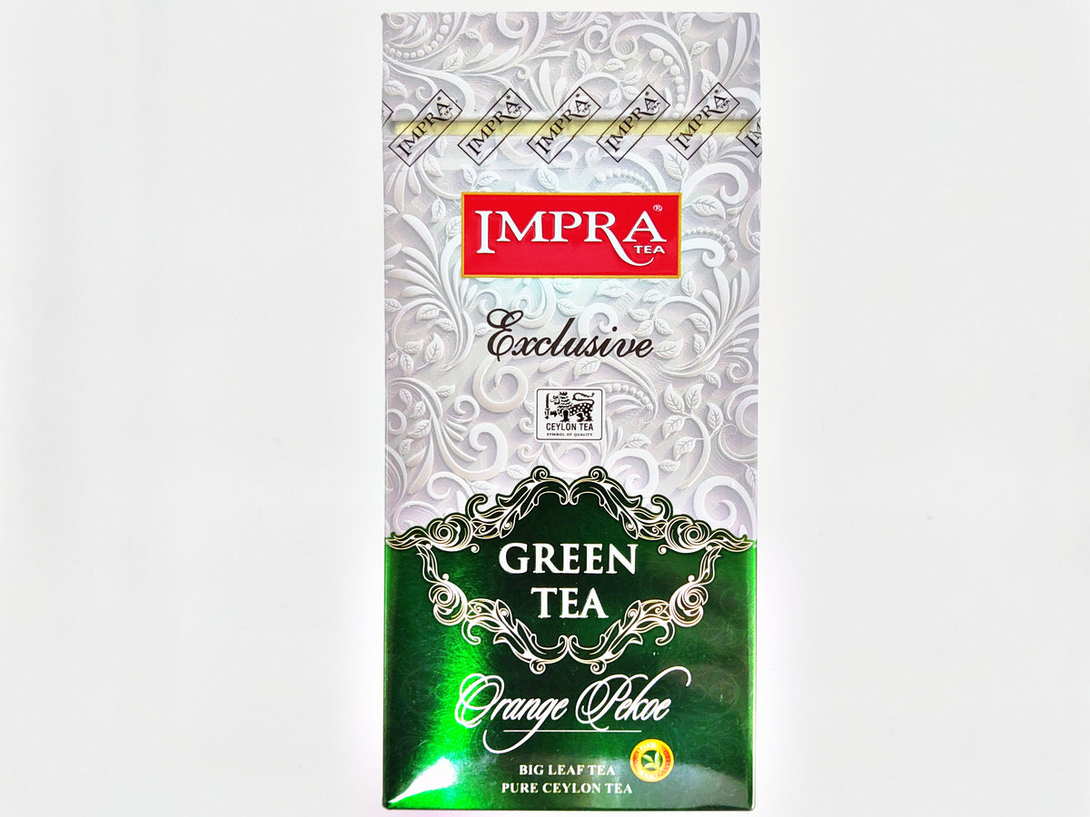 Impra Exclusive Green Tea Orange Pekoe, 7.05 oz (200g)