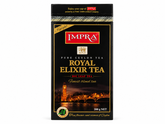 Impra Knight Royal Elixir Pure Ceylon Black Tea, 7.05 oz (200g)
