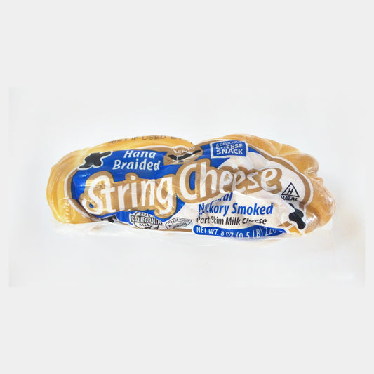 Karoun Hand-Braided String Cheese, Hickory Smoked, 8 oz (226g)