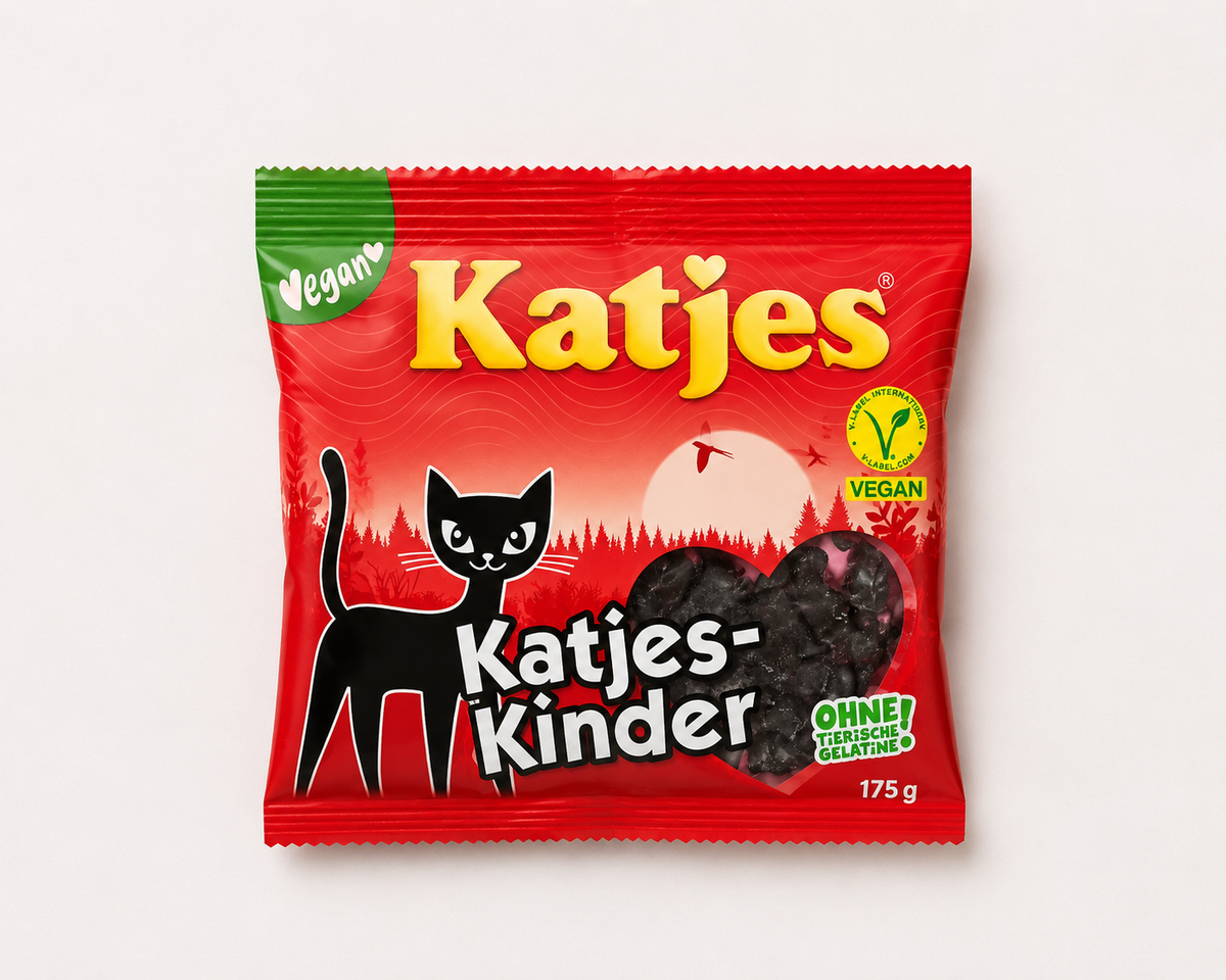 Katjes Katjes-Kinder Licorice Gums, 6.2 oz (175g)