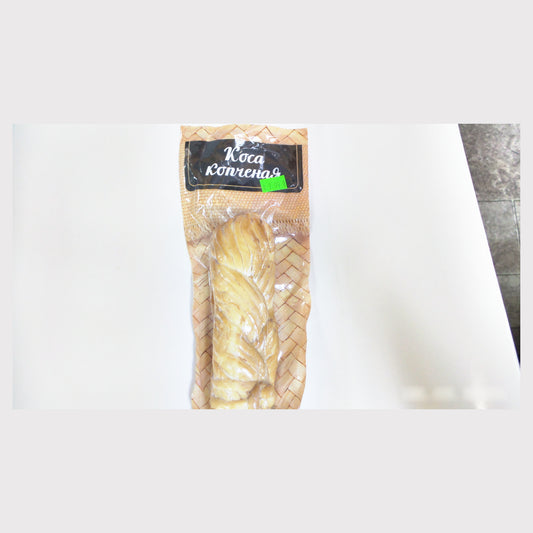Kosa Smoked Braided Cheese, Product of Russia