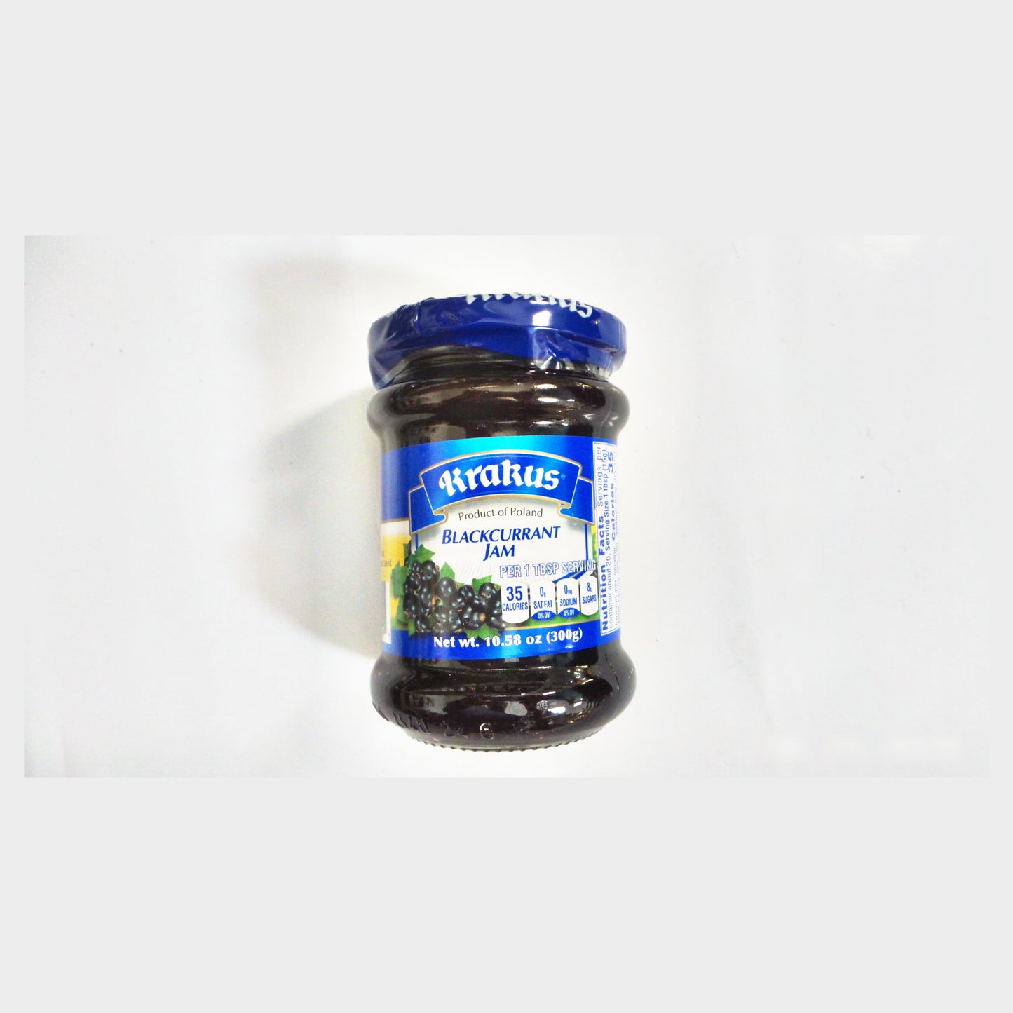 Krakus Blackcurrant Jam, 10.58 oz (300g)