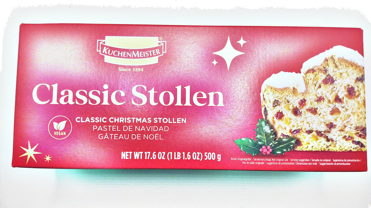 KuchenMeister Classic Christmas Stollen – 500g