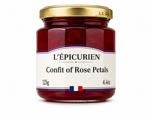 L’Épicurien Confit of Rose Petals – 125g