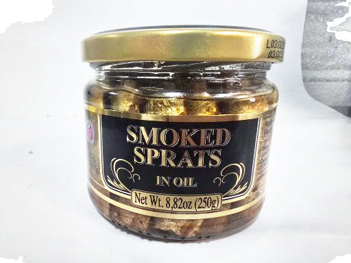 Smoked Sprats in Oil – 250g (from Latvia)